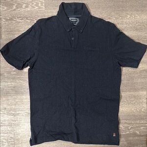 Classic Black Polo Shirt with Short Sleeves